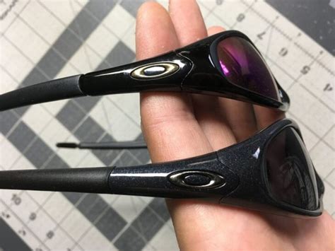 real oakleys vs fake|authentic oakley sunglasses.